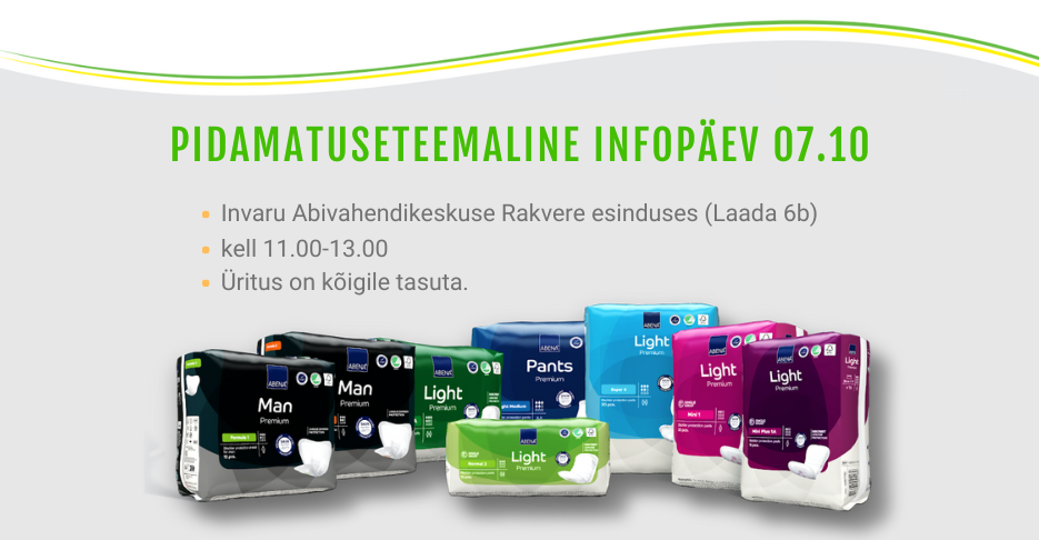 Pidamatuseteemaline infopäev Invaru Rakvere esinduses